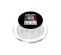 Sviluppatore di giochi futuro Carino Programmazione del computer PopSockets PopGrip per MagSafe