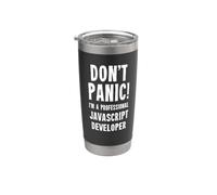 Sviluppatore JavaScript Bicchiere termico in acciaio inox doppia parete