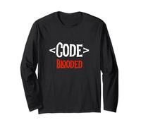 Sviluppatore Programmatore - Code Tag Blooded - Coding Coder Maglia a Manica
