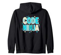 Sviluppatore Software Code Ninja Felpa con Cappuccio