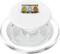 Sviluppatore software Coding Nerd Binary Buddies 0101 Codice Joke PopSockets PopGrip per MagSafe
