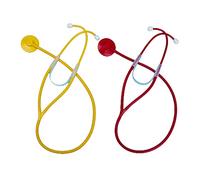 Sviluppo Giocattolo per DIY Assemblaggio Gomma Stetoscopio Modello Set Scienza Esperienza Esperienza Giocattolo - Colore Casuale Alta Qualità