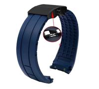Svincoter Cinturino in silicone da 23 mm e 22 mm adatto for Citizen Der Blaue Engel 2a generazione JY8078-52L JY8035/8085 adatto for Mido Helmsman M005(B blue black,22mm)