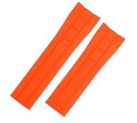 Svincoter Cinturino in silicone da 23 mm e 22 mm adatto for Citizen Der Blaue Engel 2a generazione JY8078-52L JY8035/8085 adatto for Mido Helmsman M005(Orange,23mm)
