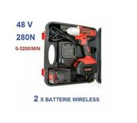 Svita Bulloni Avvitatore 2 Batterie Litio Perni Impulsi 48 V Bussola 22mm 1\2