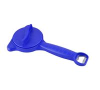 Svitatappi regolabile 2 in 1 con apribottiglia Blu