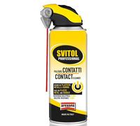 SVITOL Lubrificante Professional Electric 400 ml Spray lubrificante per contatti elettrici, erogatore con cannuccia, riattiva conducibilità elettrica, anti-ossidante, valvola 360°, trasparente