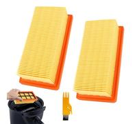 Svitzoot 2 Pezzi Filtri Pieghettati Piatti per Kärcher 66.41 5-953.0 7420 Filtro plissettato piatto per Karcher AD 4 Premium Filter KFI 7420 6.415-953.0 AD 3.000 AD 3.200