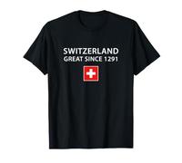 Svizzera Grande dal 1291 Swiss Pride Maglietta