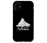 Svizzera Il Monte Cervino Matterhorn Zermatt Alpi Montagne Custodia per iPhone 11