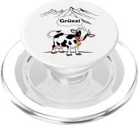 Svizzera Mucca Gruezi Svizzera Montagne Tedesche PopSockets PopGrip per MagSafe
