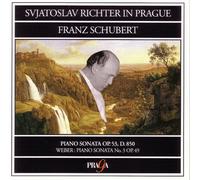 Svjatoslav Richter in Prag - Franz Schubert Piano Sonata, Carl Maria von Weber
