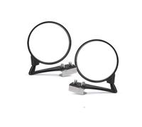 SVKVBNLNGK 2pcs / set Auto Blind Spot Specchio Auto Lato Convesso Specchi Ampio angolo Arrouso Veicolo veicolo Vista posteriore Miroir Specchietto retrovisore riscaldato(Noir)