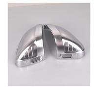 SVKVBNLNGK Auto retrovisore Car Cover Laterale Ala Laterale Proteggi Coperture Telaio Trim Silver Silver Shell Chrome Adatto for Audi A4 A5 S4 S5 B9 Specchietto retrovisore riscaldato(B)