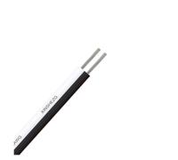 SVKVBNLNGK Cavo elettrico in rame stagnato da 5 m/10 m/20 m a 2 pin 12 V, cavo di prolunga for striscia LED in PVC isolato a anime, filo calibro 20 22 18 AWG Filo(2 Pin White Black,20M_18 AWG)