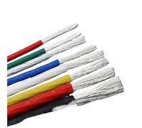 SVKVBNLNGK Cavo in rame OFC fai da te 10 m PTFE placcato argento, isolato FEP, 10/11/13/14/18/20/22/24/25/28/30 AWG, for stampante 3D Filo(1,10 METERS_10AWG 4.2MM SQ6.0)