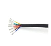 SVKVBNLNGK Cavo multipolare UL2464 da 10 m, 30 28 26 24 22 20 18 16 AWG/2 3 4 5 6 7 8 9 fili, cavo di alimentazione audio a canale, cavi rivestiti Filo(8 Cores,10 METERS_18AWG)