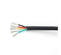 SVKVBNLNGK Cavo multipolare UL2464 da 10 m, 30 28 26 24 22 20 18 16 AWG/2 3 4 5 6 7 8 9 fili, cavo di alimentazione audio a canale, cavi rivestiti Filo(5 Cores,10 METERS_20AWG)