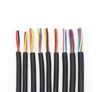 SVKVBNLNGK Cavo multipolare UL2464 da 10 m, 30 28 26 24 22 20 18 16 AWG/2 3 4 5 6 7 8 9 fili, cavo di alimentazione audio a canale, cavi rivestiti Filo(8 Cores,10 METERS_16AWG)