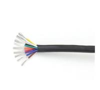 SVKVBNLNGK Cavo multipolare UL2464 da 10 m, 30 28 26 24 22 20 18 16 AWG/2 3 4 5 6 7 8 9 fili, cavo di alimentazione audio a canale, cavi rivestiti Filo(9 Cores,10 METERS_22AWG)
