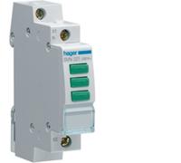 SVN221 LAMPADA DI SEGNALAZIONE MODULARE 3X LED 1M 230V AC VERDE