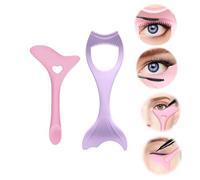 SVOCK Applicatore Mascara y Stencil Eyeliner Occhi, Metti Mascara Senza Sporcarsi, Stencil di Guida per Eyeliner Siliconico, Strumento per Trucco per Eyeliner Aiutarti a Truccarti Rapidamente