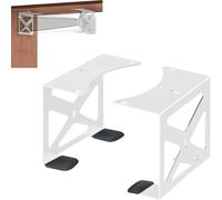 SVOCK Scaffali galleggianti, supporto da scrivania per PS5, supporto da parete orizzontale/verticale da tavolo, compatibile con PS5 Pro Digital, supporto da scrivania sotto per Playstation, sotto il