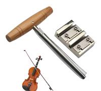 Svolgitore per fori di pin di violino, strumenti di regolazione per fori di pin in violini di dimensioni 3/4-4/4 - Conicità 1 26 per la riparazione di strumenti a corde come chitarra