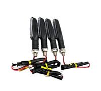 Svolta Segnalazione Luci 2 Pezzi 4 Pezzi 12V Moto Indicatori Di Direzione Sequenziali LED Lampeggiante Acqua Che Scorre Luci Lampeggianti Indicatori Di Arresto Della Coda Universali