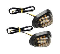 Svolta Segnalazione Luci 2 Pz 12 V Moto Indicatori Di Direzione Una Coppia 9 LED Moto Indicatori Lampeggiatore Illuminazione Lampeggiatore Piranha Indicatore Di Direzione Universale