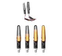 Svolta Segnalazione Luci 2PCS Indicatori Di Direzione Per Moto Luce 12V LED Lampeggiatore Di Coda Lampeggiatore Per Moto Luci Lampeggianti Per Moto Universale
