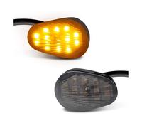 Svolta Segnalazione Luci Coppia Indicatori Di Direzione A LED Per Montaggio A Incasso Compatibili Con Indicatori Universali Per Moto Per YZF R1 R6 R6S 12V