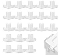 svpfuo 20 Pezzi Paraspigoli per Bambini, Paraspigoli Angolari In Gomma, para Spigoli Bimbi Trasparente, è Adatto a Tutti I Tipi di Angoli del Tavolo e Impedisce che I Bambini Vengano Urtati