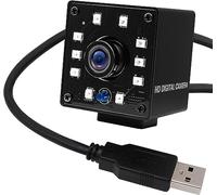 Svpro 1080P Night Vision USB Camera CMOS OV2710 IR LED Webcam a infrarossi con IR Cut, 30fps/60fps/100fps HD Surceillance Camera con obiettivo da 3,6 mm per Android Windows Linux Mac Raspberry