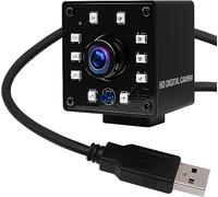 Svpro 1080P Night Vision USB Camera CMOS OV2710 IR LED Webcam a infrarossi con IR Cut HD Surceillance Camera con obiettivo da 1,56 mm per Android Windows Linux Mac Raspberry