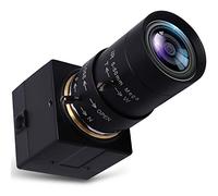 Svpro Fotocamera USB con zoom ottico 10X e obiettivo varifocale 5-50mm Messa a fuoco manuale, Webcam HD 5MP Videocamera UVC portatile, videocamera desktop per corsi/riunioni online