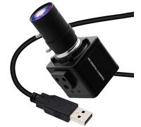 SVPRO Glof Swing Camera ad alta velocità 260fps 1080P 60fps Messa a fuoco manuale Webcam per computer con obiettivo 5-50mm Zoom ottico 10X Close-up per Windows Linux MacOS Android Raspberry Pi