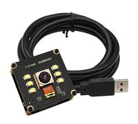 Svpro Modulo fotocamera USB da 48 MP, con luce, USB, webcam per la visione notturna, per computer, macchina fotografica industriale, 8000 x 6000 pixel, per Linux Anroid Board Jetson Nano
