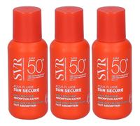 SVR Fluido Solare Sun Secure Aqua SPF 50+ 3x50 ml Crema