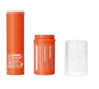 SVR - NEW Easy Stick SPF50+ Viso & Corpo Sun Secure - Invisibile - Combinazione di filtri Brevettati - Resistente all'acqua - Per neonati, bambini, adulti - Formato ricaricabile - Stick 10 g (Ricarica