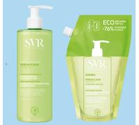 SVR Sebiaclear Creme Lavante 400 ml + Refill 400 ml Detergente Viso Corpo