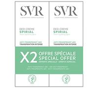 SVR Spirial Déo-Crema Antitraspirante Intense 48H - Confezione da 2 x 50 ml