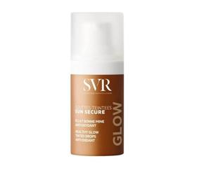 SVR SUN SECURE GLOW Gocce colorate - Gocce abbronzanti dermatologiche con perle naturali, antiossidanti e acido poliglutamico, lucentezza personalizzabile senza esposizione al sole, senza DHA, 15 ml