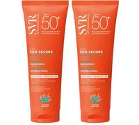 SVR Sun Secure Lait SPF50+ Fragrance Free 2x250 ml Emulsione