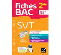 SVT 2de: tout le programme en fiches de révision détachables: 45