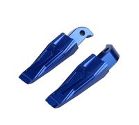 SVTSTRQE Poggiapiedi per Motocicletta Pedale Passeggero Posteriore CNC per Y&amaha Tmax 500/530 MT03 MT07 MT09 MT10 MT125 XSR700 XSR900 YZF-R3(Blu)