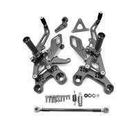 SVTSTRQE Poggiapiedi per Motocicletta Pedane Arretrate per Y&amaha MT-09 MT09 FZ-09 FZ09 2013-2017 XSR900 XSR 900 2013-2016(Titanio)
