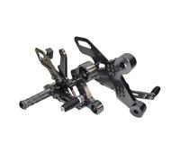 SVTSTRQE Poggiapiedi per Motocicletta Pedane Arretrate Regolabili per Y&amaha MT09 FZ09 MT-09 FZ-09 MT 09 2017 2018 2019 2020(Grigio)