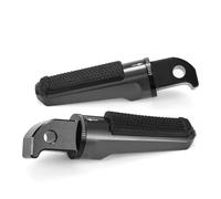 SVTSTRQE Poggiapiedi per Motocicletta Pedane Poggiapiedi Anteriori Posteriori per Y&amaha MT-07 MT07 2014-2016 MT-09 MT09 2013-2019 XSR700 17-19 XSR900 FZ6(Posteriore Nero)