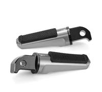 SVTSTRQE Poggiapiedi per Motocicletta Pedane Poggiapiedi Anteriori Posteriori per Y&amaha MT-07 MT07 2014-2016 MT-09 MT09 2013-2019 XSR700 17-19 XSR900 FZ6(Posteriore Grigio)
